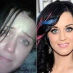 Katy Perry sem maquilhagem