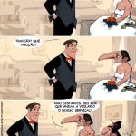 Cartoons – Novos votos – Pedro Passos Coelho e Paulo Portas noivos – Traição