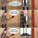 Cartoons – O elevador secreto do major Valentim Loureiro – Câmara de Gondomar