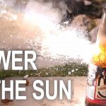 Forno solar extremamente potente