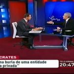 Sócrates insulta José Rodrigues dos Santos em Directo – RTP1